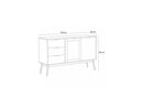 Albi - Buffet - Solid Wood And Rattan