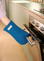 Kitchenware Studio - Pack Delantal + Manopla De Horno - Azul Cobalto