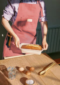Kitchenware Studio - Apron + Square Oven Glove Set - Terracotta