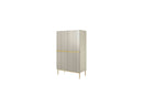 Buffet Haut 2 Portes - Kasha - Pieds Or