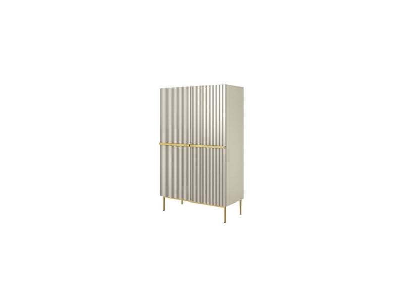 Buffet Haut 2 Portes - Kasha - Pieds Or