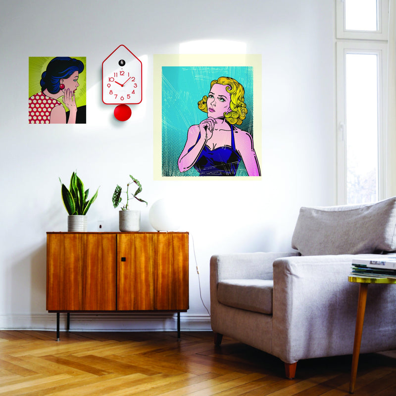 Reloj De Pared Con Péndulo