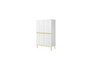 Buffet Haut 2 Portes - Kasha - Pieds Or