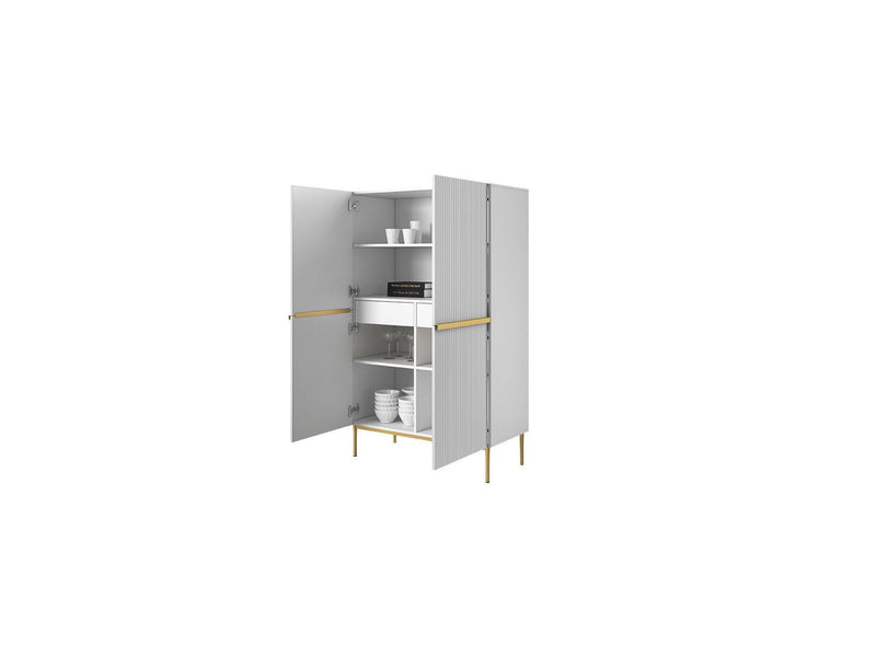 Buffet Haut 2 Portes - Kasha - Pieds Or