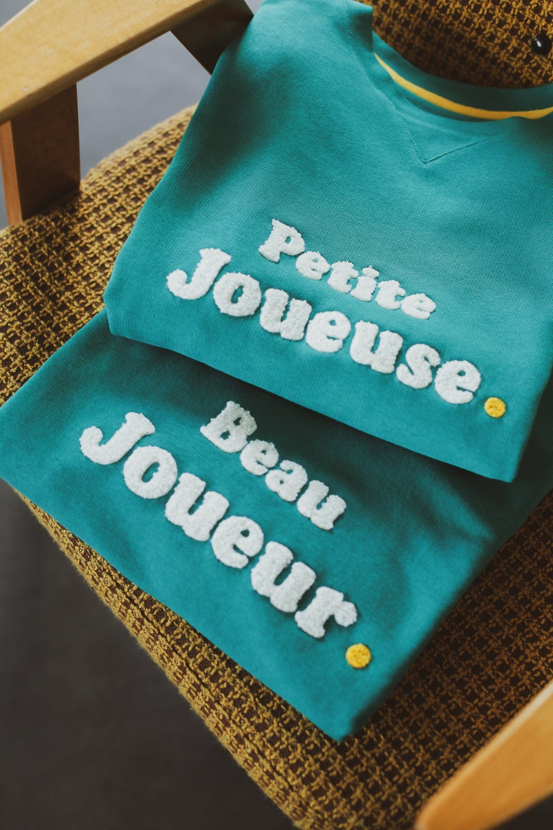 Sweat Petite Joueuse - Vert - Femme