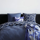 Signature - Housse De Couette + 1 Ou 2 Taie(S) D'Oreiller Flanelle Signature Bleu