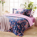 Aurore - Drap-Housse Satin De Coton Uni Rose