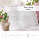 Lace - Housse De Couette + 1 Ou 2 Taie(S) D'Oreiller Satin De Coton Lace Taupe
