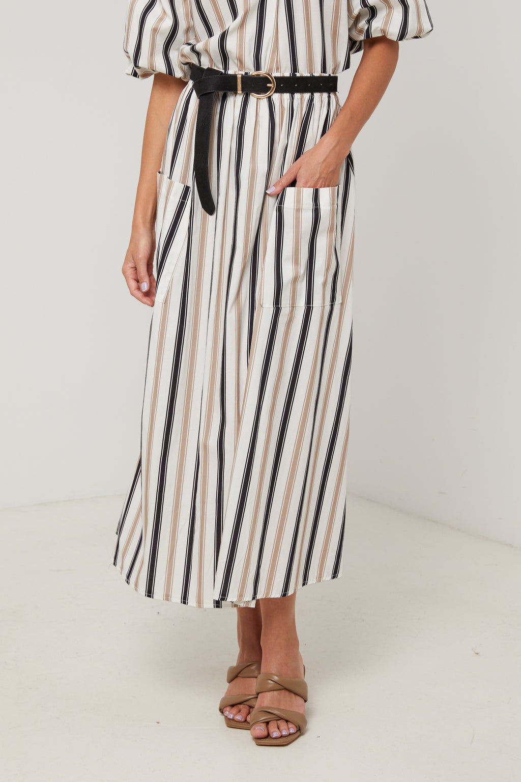 Skirt - Black White - Women