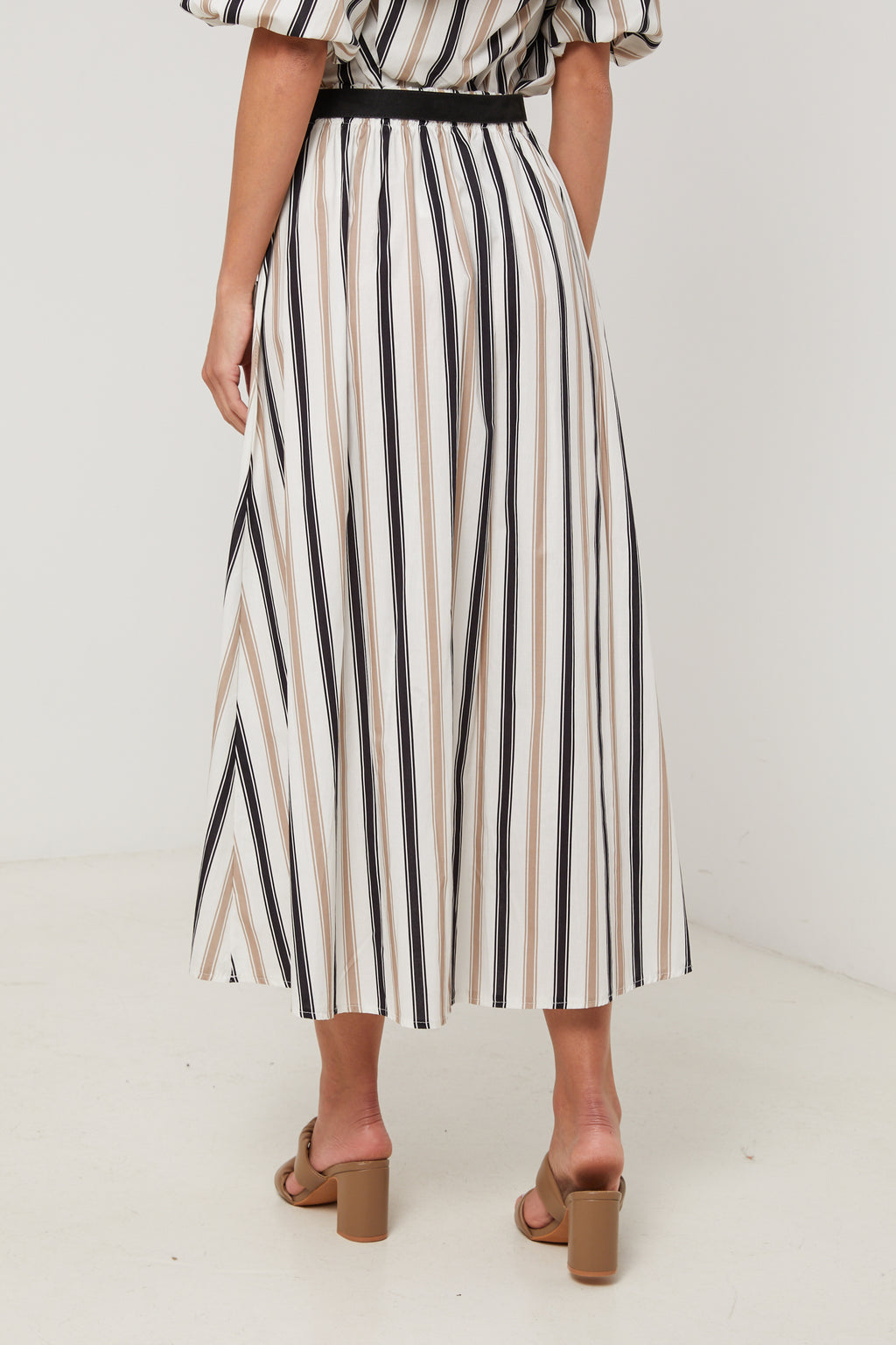 Skirt - Black White - Women