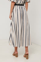 Skirt - Black White - Women