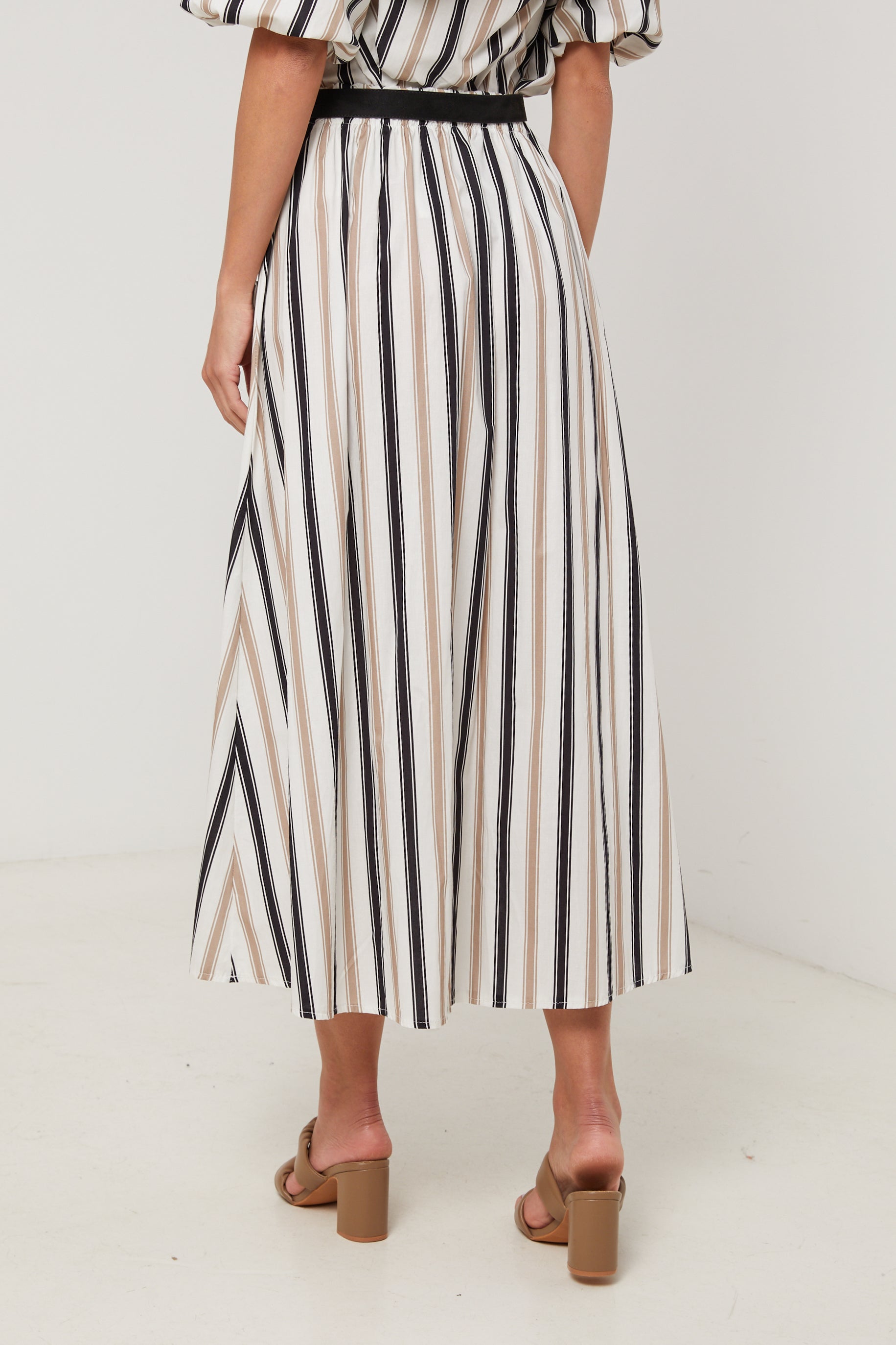 Skirt - Black White - Women
