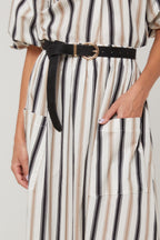 Skirt - Black White - Women