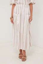Skirt - Pink White - Woman