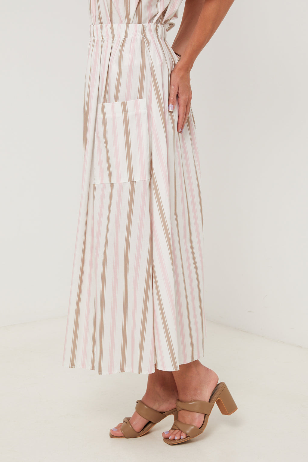 Skirt - Pink White - Woman