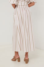Skirt - Pink White - Woman