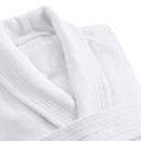 Peignoir Avec Col Châle En Coton Ultra Absorbant - Blanc