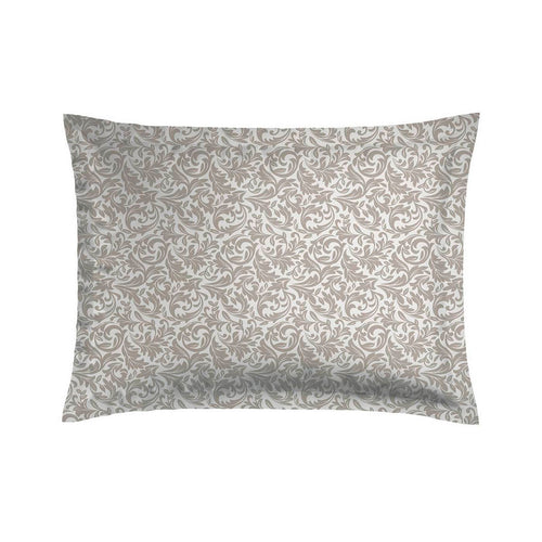 Romanesque - Set De 2 Taies D'Oreiller Satin De Coton Romanesque Taupe