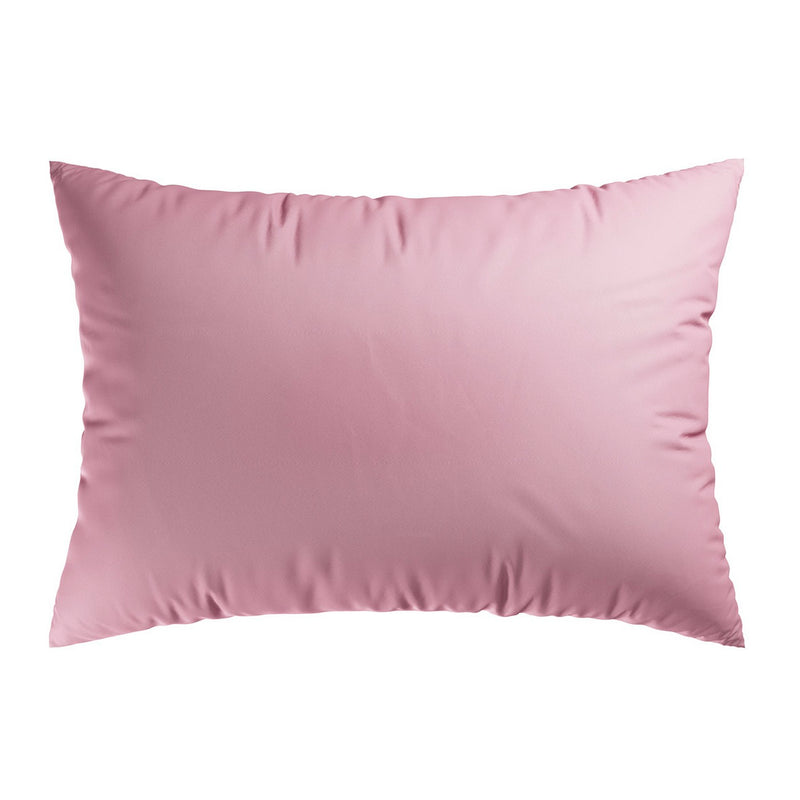 Aurore - Set De 2 Taies D'Oreiller Satin De Coton Aurore Rose