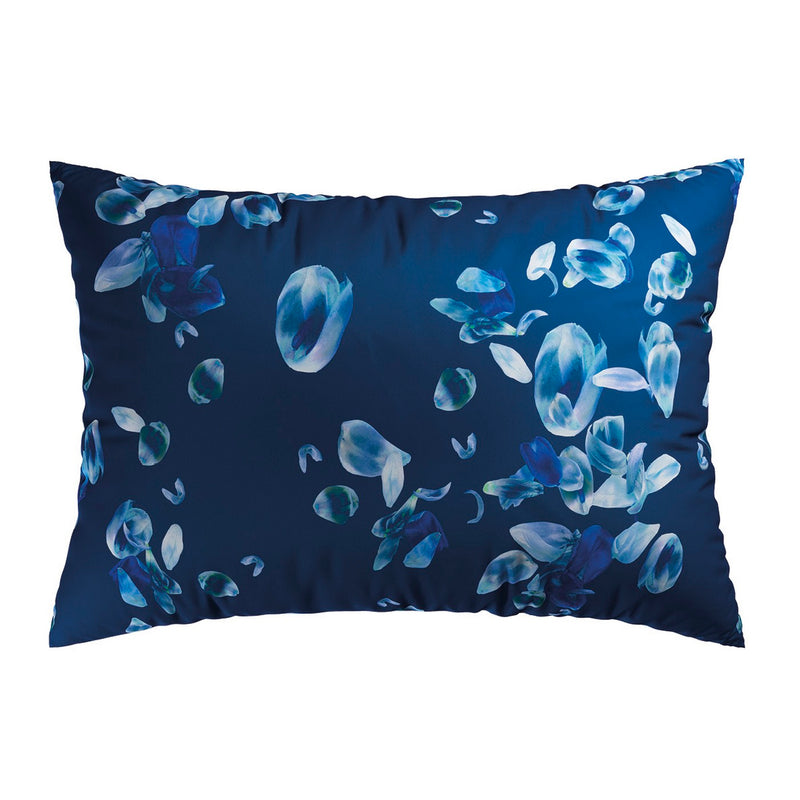 Aurore - Set De 2 Taies D'Oreiller Satin De Coton Aurore Bleu