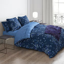 Aurore - Set De 2 Taies D'Oreiller Satin De Coton Aurore Bleu
