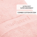 Set De 4 Gants De Toilette Rose Saumon