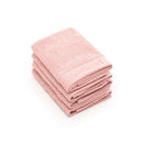 4 Serviettes D'Invitées Rose Saumon