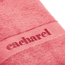 Set De 2 Serviettes + 2 Draps De Bain Rose Hibiscus