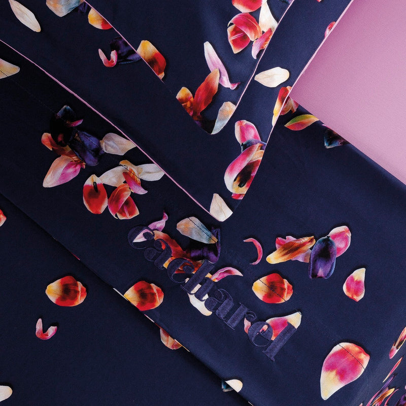 Aurore - Ensemble De Draps Satin De Coton Aurore Rose