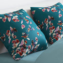 Aurore - Housse De Couette + 1 Ou 2 Taie(S) D'Oreiller Satin De Coton Aurore Vert