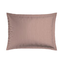 Fleurs Des Champs - Set De 2 Taies D'Oreiller Satin De Coton Fleurs Des Champs Bordeaux