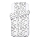 Jardin Du Colibri - Housse De Couette + 1 Ou 2 Taie(S) D'Oreiller Satin De Coton Jardin Du Colibri Noir Gris