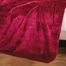 Signature - Maxi Plaid/Couvre-Lit Dessin: Signature Bordeaux