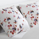 Aurore - Housse De Couette + 1 Ou 2 Taie(S) D'Oreiller Satin De Coton Aurore Blanc