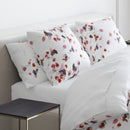 Aurore - Set De 2 Taies D'Oreiller Satin De Coton Aurore Blanc