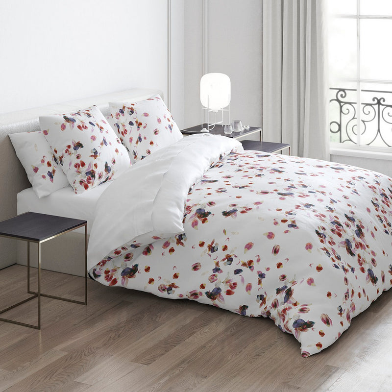Aurore - Set De 2 Taies D'Oreiller Satin De Coton Aurore Blanc
