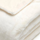 Plaid Imitation Fourrure Blanc