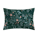 Forêt Enchantée - Set De 2 Taies D'Oreiller Satin De Coton Forêt Enchantée Vert