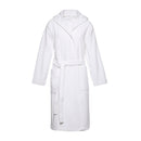 Peignoir Avec Capuche En Coton Ultra Absorbant - Blanc
