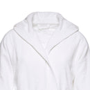Peignoir Avec Capuche En Coton Ultra Absorbant - Blanc