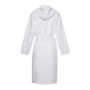 Peignoir Avec Capuche En Coton Ultra Absorbant - Blanc