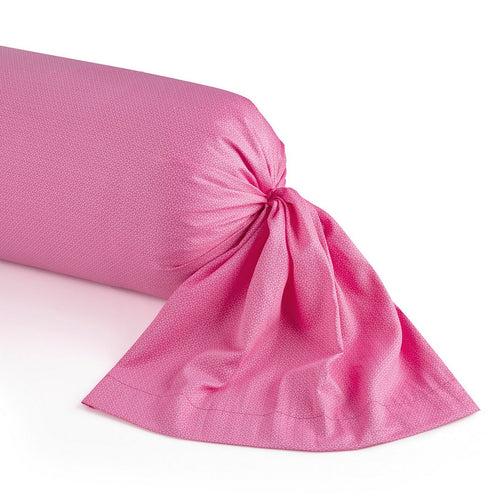 Marie Fleurs - Taie De Traversin Satin De Coton Marie Fleurs Rose