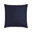 Douceur Caramel - Set De 2 Taies D'Oreiller Satin De Coton Douceur Caramel Bleu Foncé