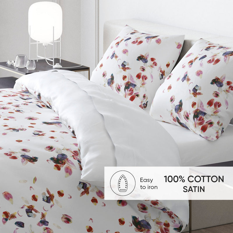 Aurore - Drap Plat Satin De Coton Aurore Blanc