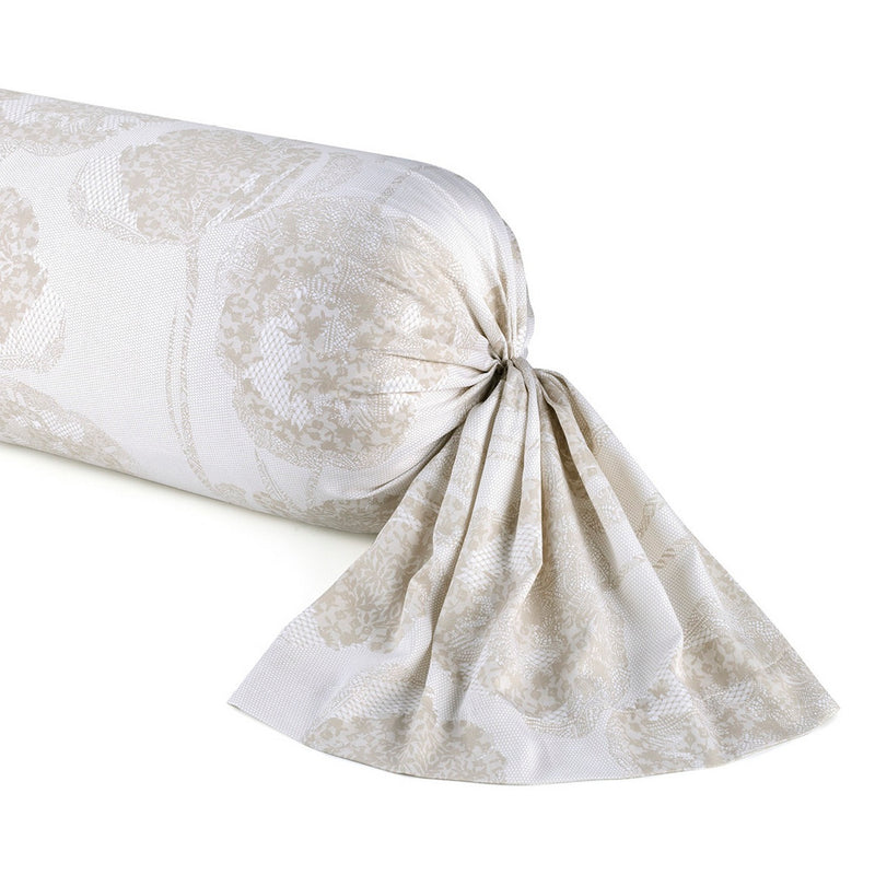 Lace - Taie De Traversin Satin De Coton Lace Taupe