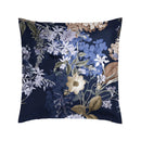 Bouquet D'Hortensias - Taie D'Oreiller Satin De Coton - Bouquet D'Hortensias Bleu
