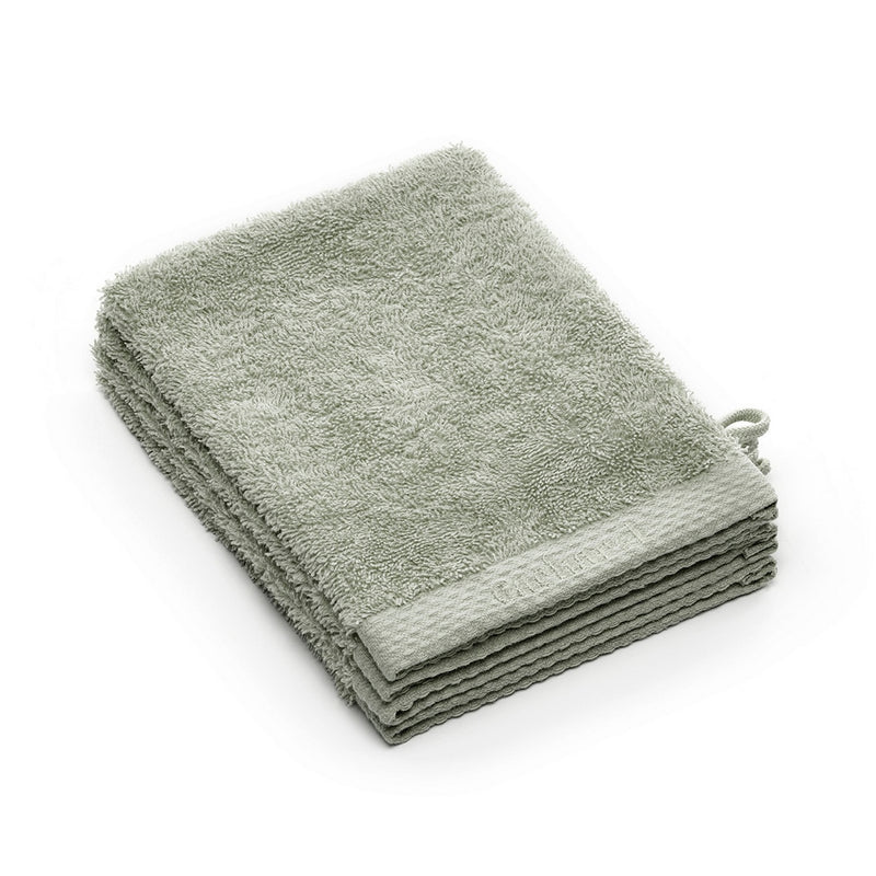 Set De 4 Gants De Toilette - Vert Clair