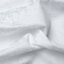 Fleur Royale - Taie De Traversin Satin De Coton - Fleur Royale Blanc