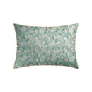 Feuillage Fleuri - Taie D'Oreiller Satin De Coton - Feuillage Fleuri Vert Clair / Vert Clair