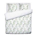 Petit Bosquet - Housse De Couette + 1 Ou 2 Taie(S) D'Oreiller Satin De Coton - Petit Bosquet Blanc